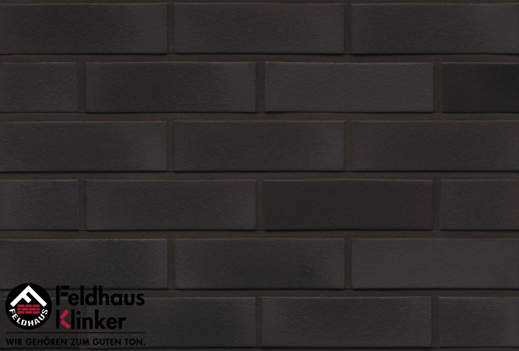 Фасадная плитка ручной формовки Feldhaus Klinker R509 geo ferrum liso NF14, 240*14*71 мм
