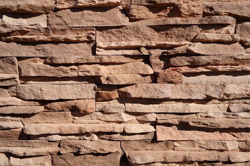 Фасадный облицовочный камень Невада «под необработанный камень», ЭкоСтоун