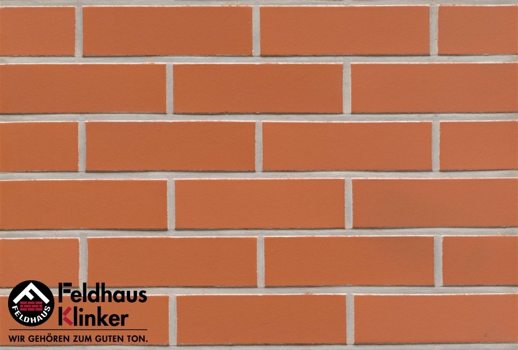 Клинкерная фасадная плитка Feldhaus Klinker R480 Terreno liso "Манчестер" гладкая NF9, 240*9*71 мм